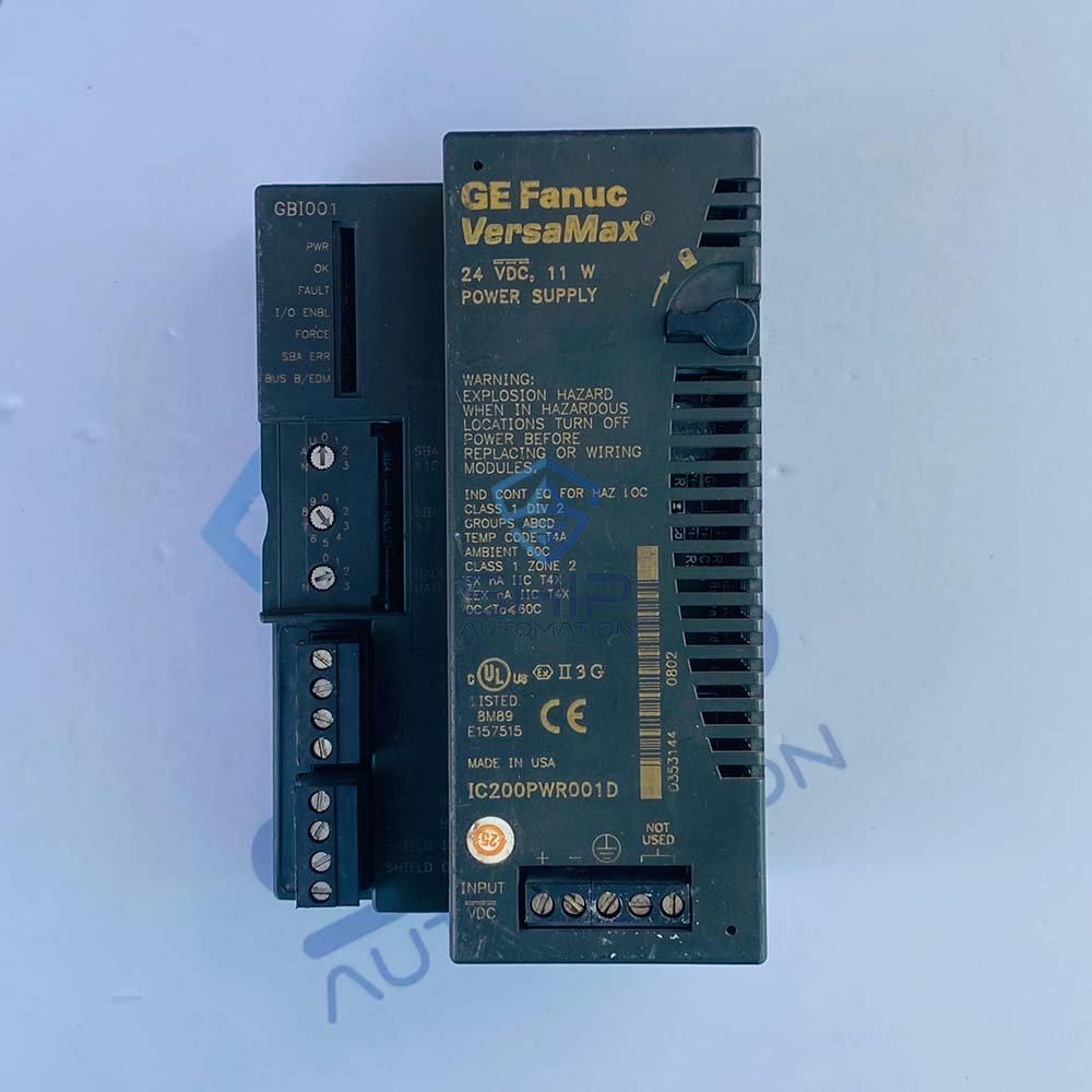 GE Fanuc/VersaMax IC200PWR001D | Power Supply Module