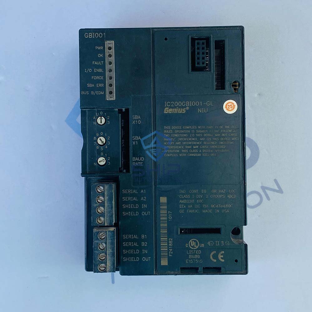 GE Fanuc/Genius IC200GBI001-GL | Network Interface Module