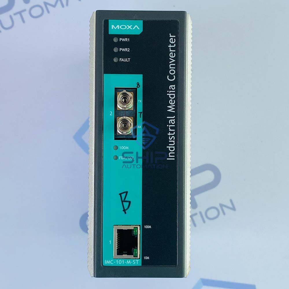 Moxa IMC-101-M-ST-T | Industrial Media Converter