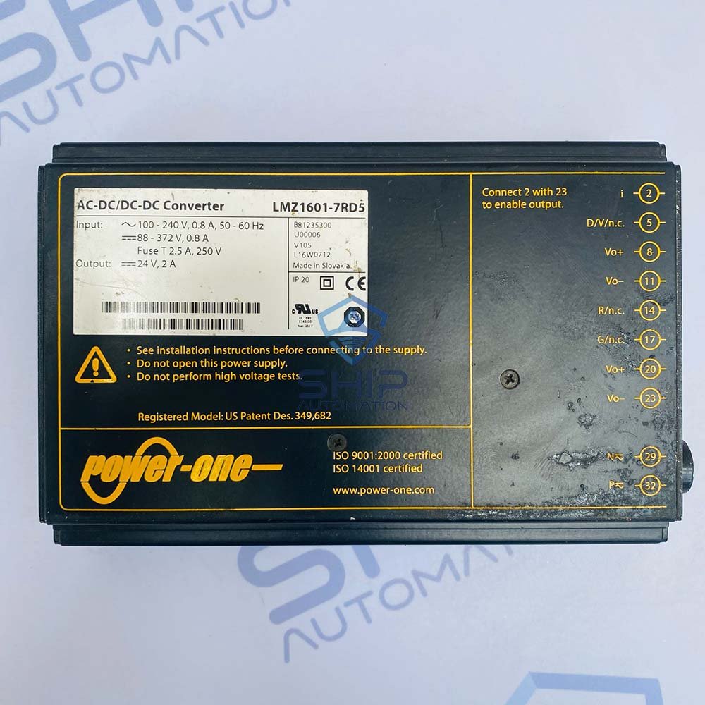 Power One LMZ1601-7RD5 | AC-DC/DC-DC Converter