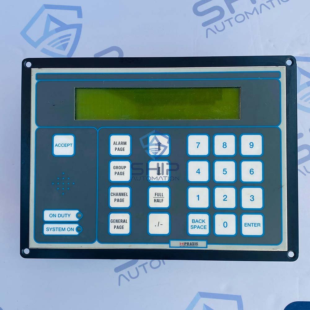 Praxis 98.6.020.6000 | Alarm Control Display Panel