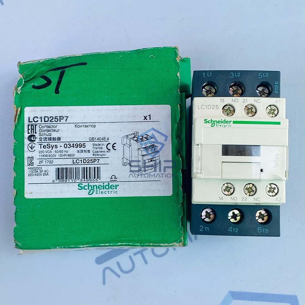 Schneider Electric LC1D25P7 | Contactor