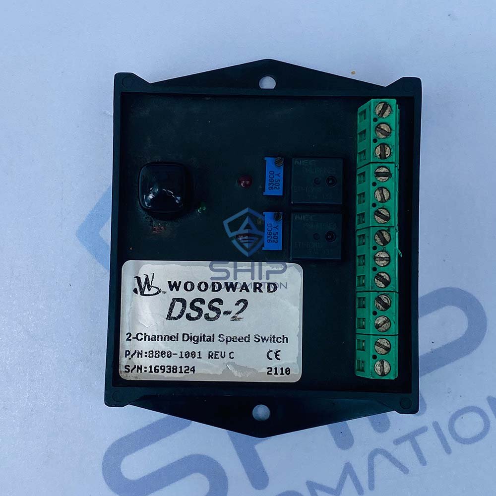 Woodward DSS-2 | 2-Channel Digital Speed Switch (8800-1001)