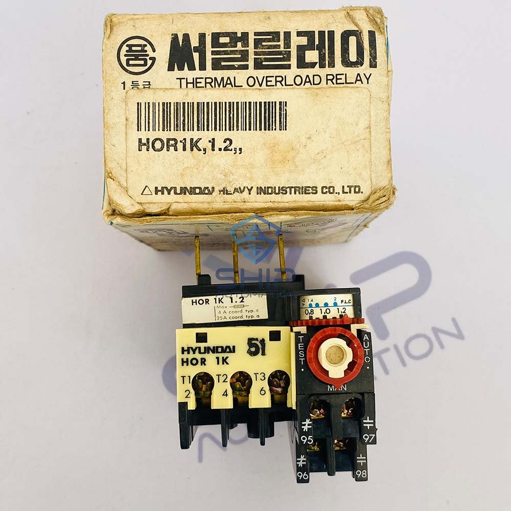 Hyundai HOR1K,1.2 | Thermal Overload Relay