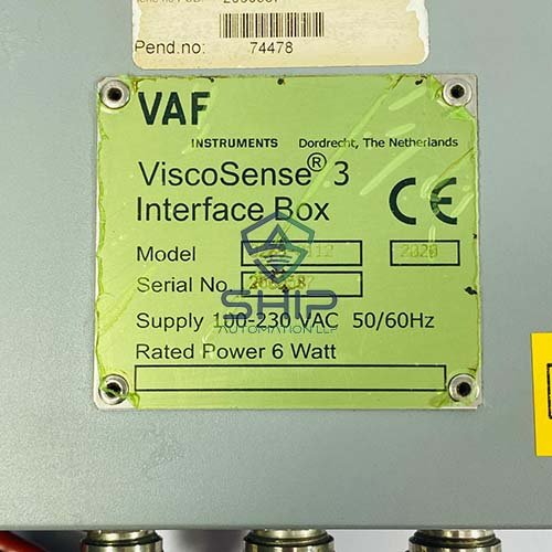0279-0112 (4) Vaf Instruments 0279-0112 | Visco Sense Interface Box ( Viscosense 3 )