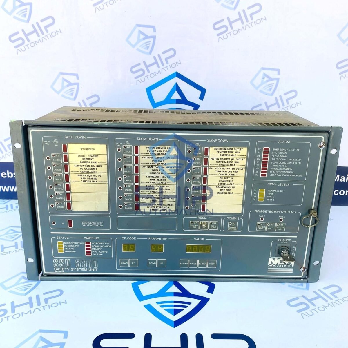 Norcontrol SSU 8810 | Safety System Unit (P/N : 8200049) - Image 1