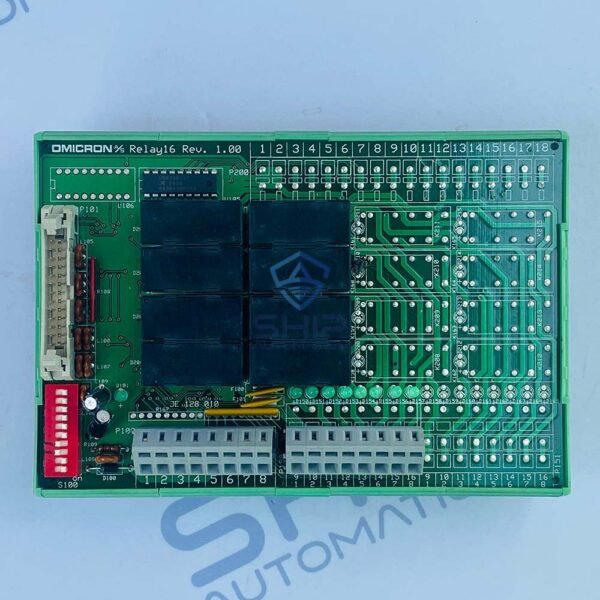 Omicron JE 128 010 | Relay 16 PCB