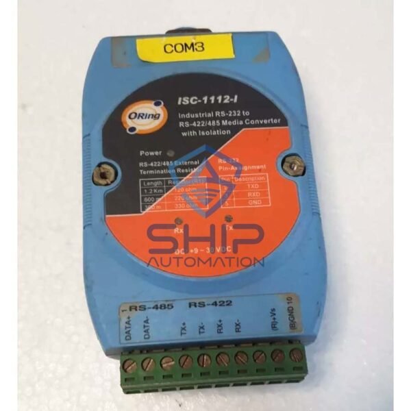 Oring ISC-1112-I | Industrial Media Converter