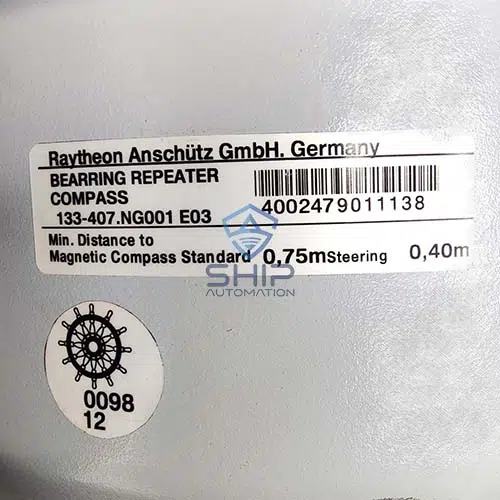 Raytheon Anschutz 133-407.NG001 E03 | Bearing Repeater Compass