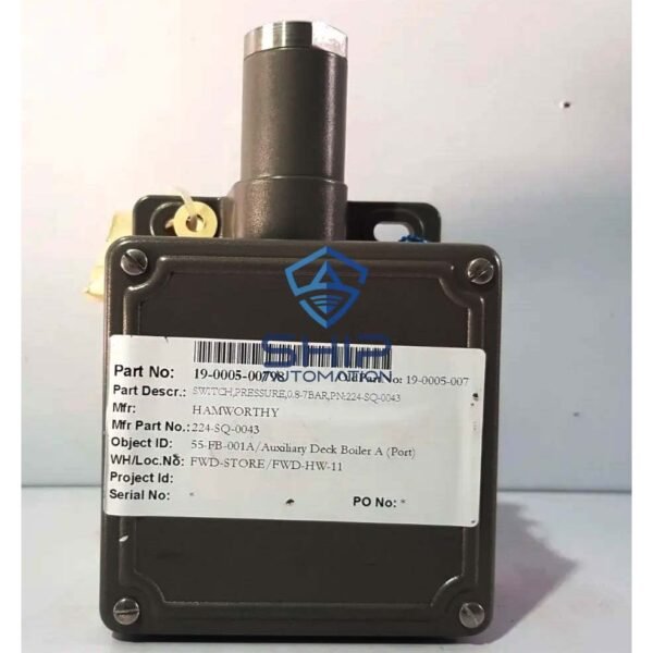 Hamworthy 6RX-KA3-M4-C1A-TTPYA1 | Pressure Switch