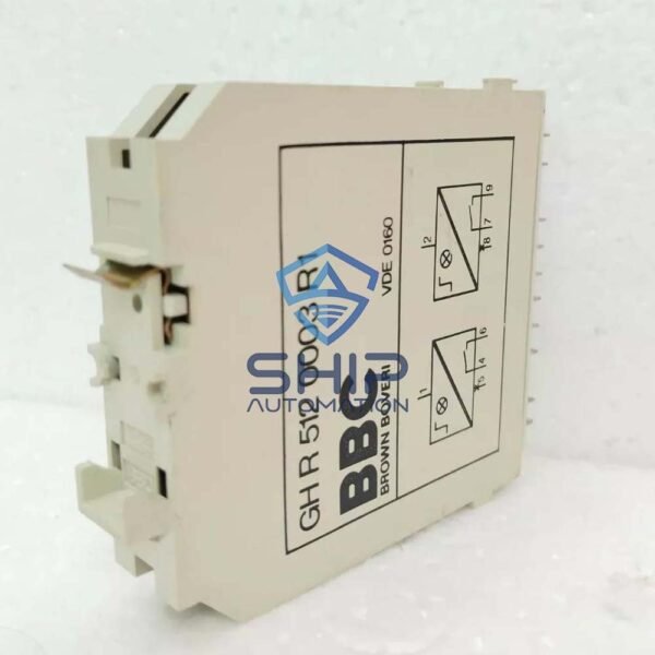 BBC Brown Boveri GH R 512 0003 R1 | Relay Module (VDE 0160)