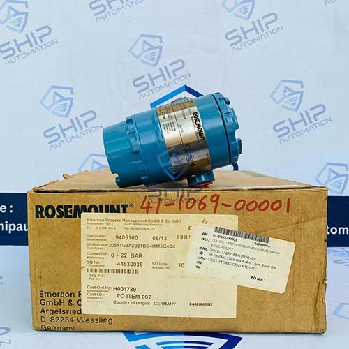 RoseMount 2051TG3A2B21BB4I1M5Q4Q8 | Pressure Transmitter (0.....800 PSI)