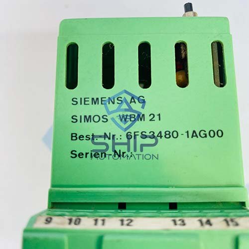 29. 6FS3480 1AG00 (4) Siemens 6FS3480-1AG00 | SIMOS WBM 21