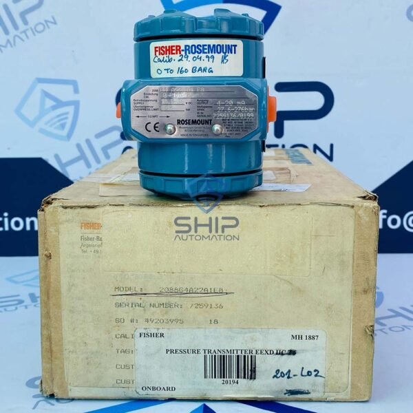 RoseMount 2088 G4A22A1E8 | Pressure Transmitter (0…..160 Bar)