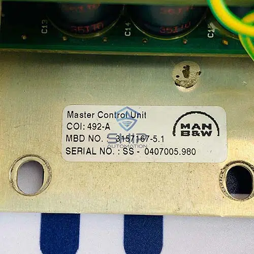 MAN B&W 3157167-5.1 | Master Control Unit