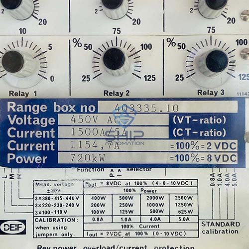 3N 2 (2) Deif 3N/2 | Protection Relay