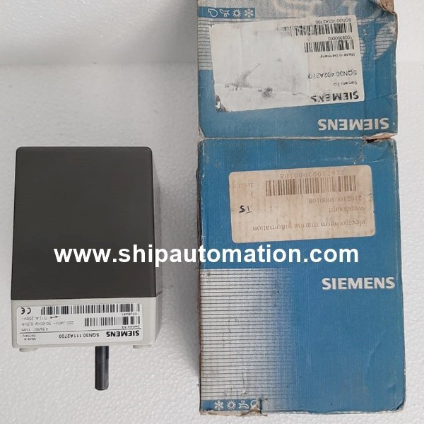 Siemens SQN30.111A2700 Actuator auxiliary switch