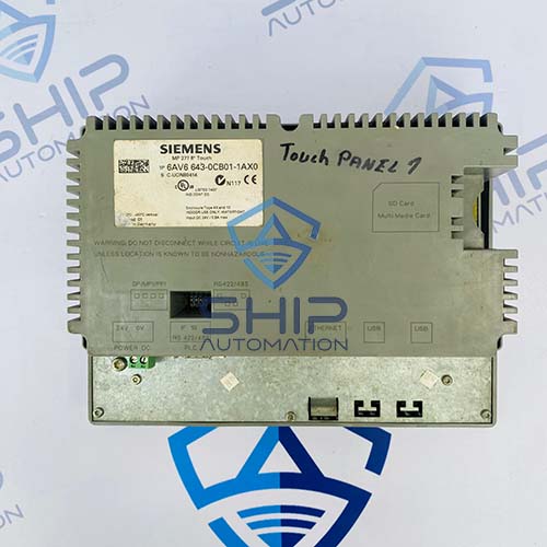 6AV6 643 0CB01 1AX0 (4) Siemens 6AV6 643-0CB01-1AX0 | Simatic MP 277 8" Touch TFT Multi Panel - Image 4