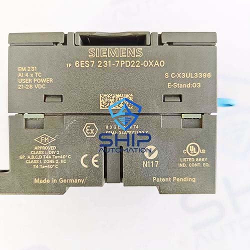6ES7 231 7PD22 0XA0 (5) Siemens EM 231 | Analog Input Module (6ES7 231-7PD22-0XA0)