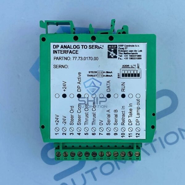 HRP	77.73.0170.00 | DP Analog To Serial Interface