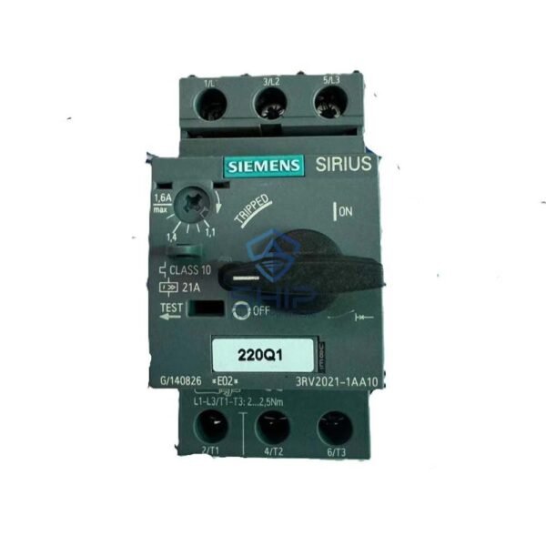 Siemens 3RV2021-1AA10 | 3-Pole Circuit Breaker