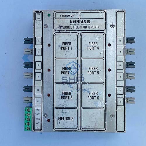 Praxis 98.6.040.700 | 6 Port Fildbus Fiber Hub