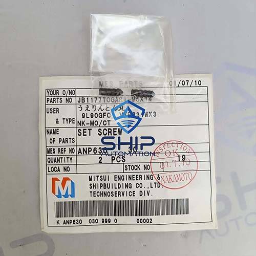 MAN B&W 9L90GFC | Set Screw For VTR631WX3 Turbocharger (JB1177TOGARI-M5X14)