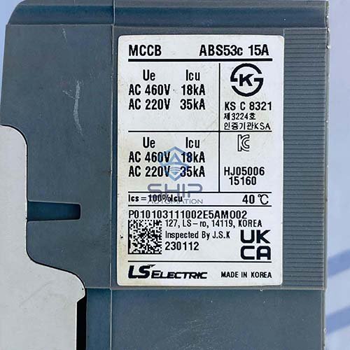 ABS 53C (3) LS Electric ABS 53C | Metasol Circuit Breaker
