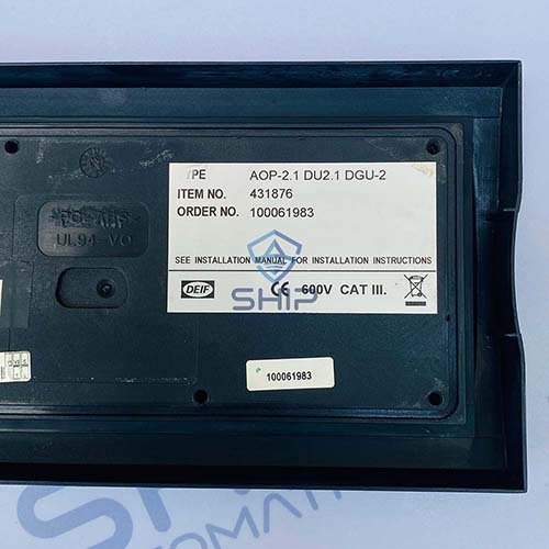 AOP 2 1 DU2 1 DGU 2 (4) Deif AOP-2.1 DU2.1 DGU-2 | Additional Operator Panel