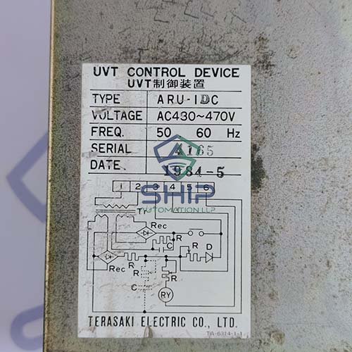 ARU-1 DC (1) Terasaki ARU-1DC | Uvt Control Device