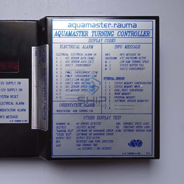 Aquamaster Rauma ATC2A | Aquamster Turning Controller