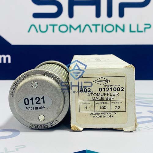 Alwitco B02 (0121002) | Atomuffler Male BSP(Size : 02)