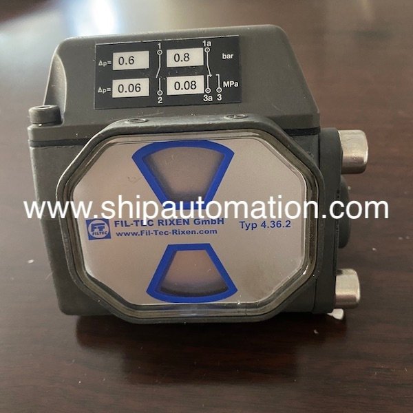 Boll Filter Pressure Indicator (Type : 4.36.2)