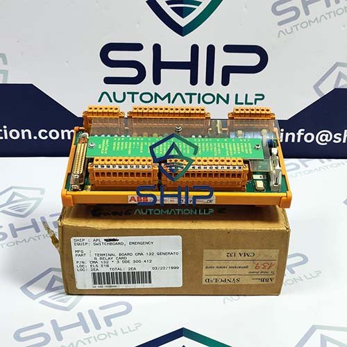 ABB CMA 132 (3DDE 300 412) | Generator Relay Terminal Board