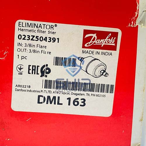 DML 163 023Z504391 (1) Danfoss DML 163 | Eliminator Filter Drier