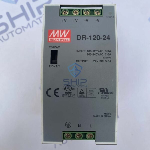 Mean Well DR-120-24 | Power Supply
