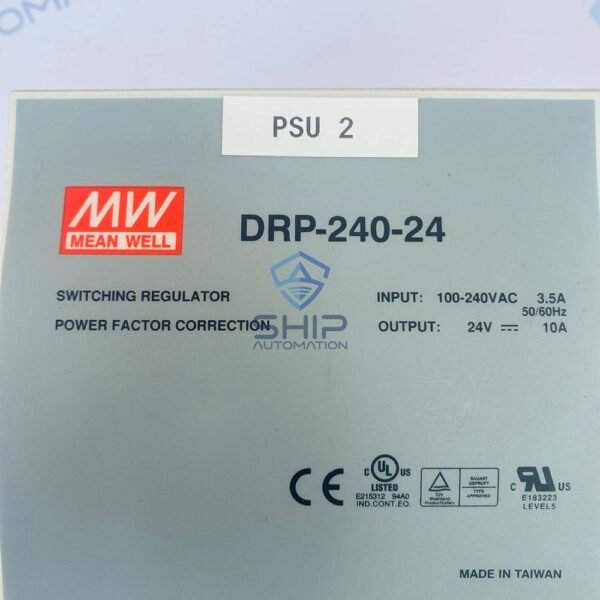 Mean Well DRP-240-24 | Power Supply