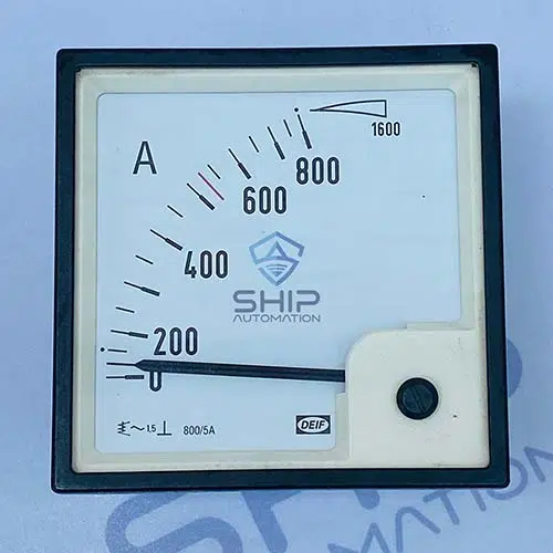 Deif EQ96-x | Moving Coil 90° Meter (0-800/1600 A)