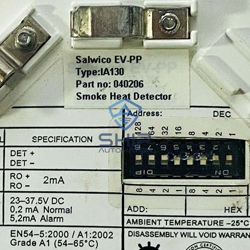 EV PP IA130(40208) Consilium EV-PP IA130 | Heat detector