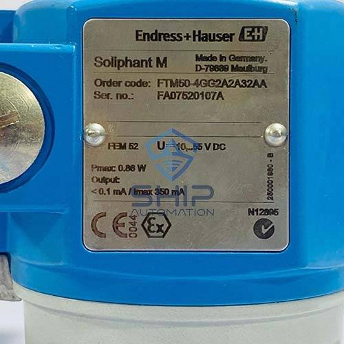 FTM50 4GG2A2A32AA (4) Endress+Hauser FTM50-4GG2A2A32AA | Soliphant M - Image 5