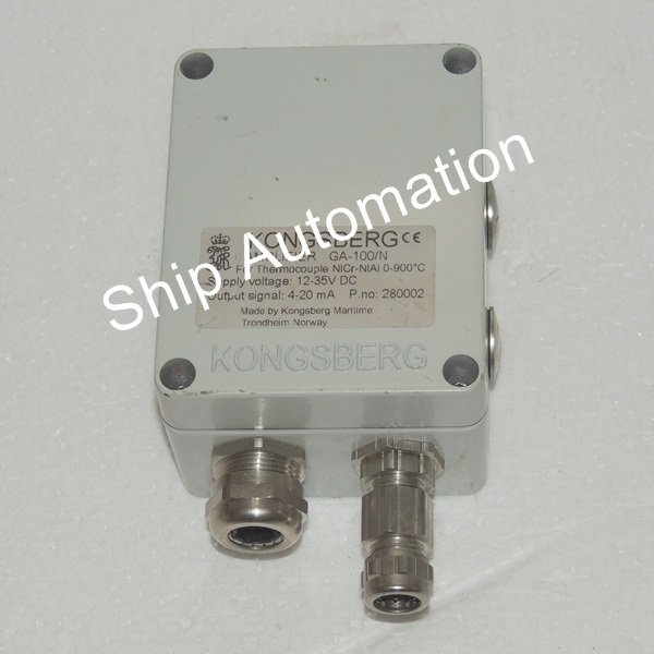 Kongsberg GA-100/N Thermocouple Amplifier (P/N : 280002)