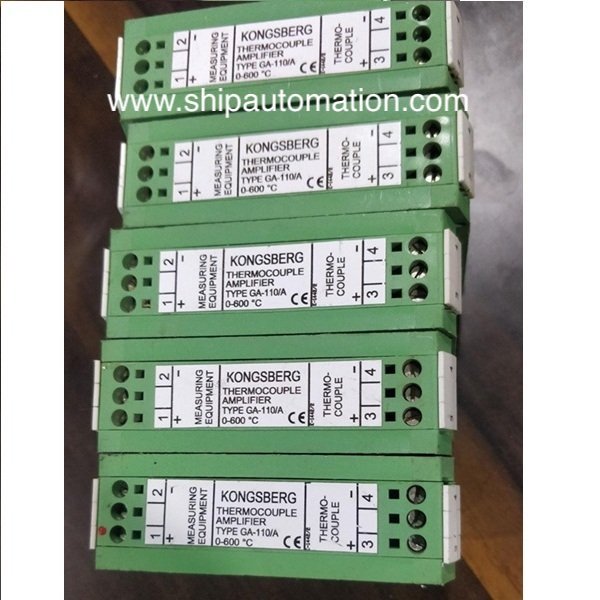 Kongsberg GA-110/A Thermocouple Amplifier