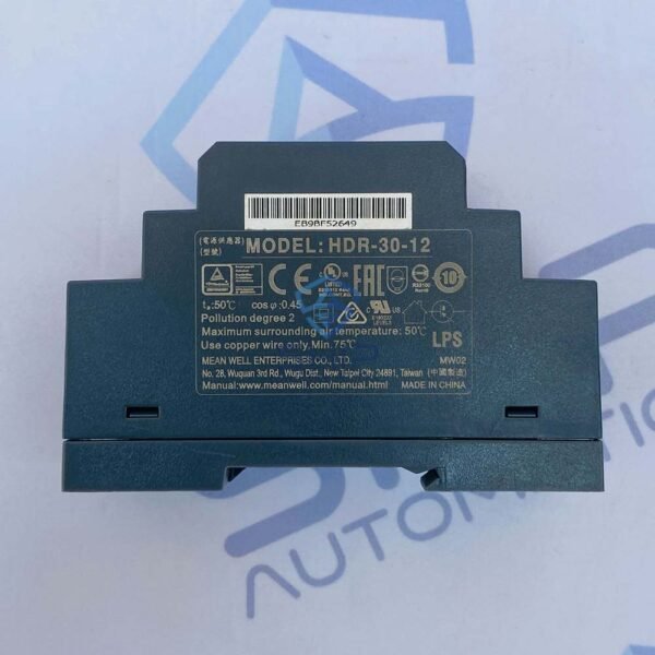 Mean Well HDR-30-12 | Power Supply
