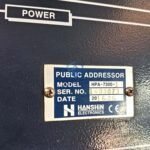 Hanshin HPA-7300 | Public Address System Main Unit - Image 6