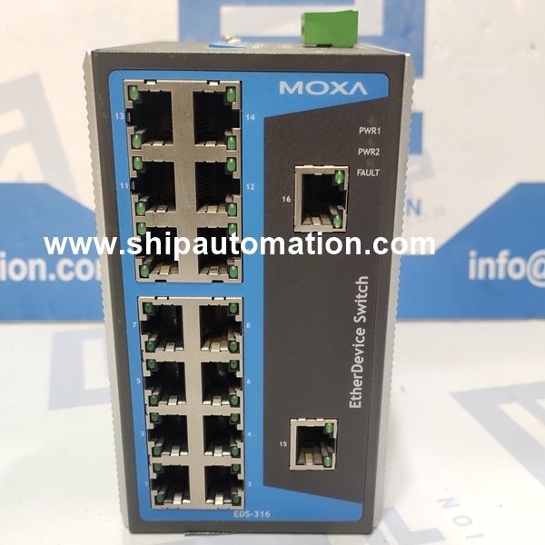 Moxa EDS-316 | Ethernet Switch