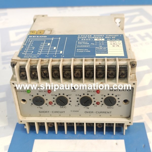 Selco T2500-01 | Short circuit current relay