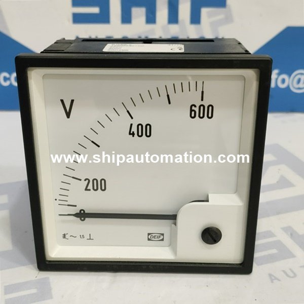 DEIF EQ96-X Moving coil 90° meters (0-600 V)