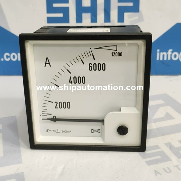 DEIF EQ96-X Moving coil 90° meters (0-6000/12000A)