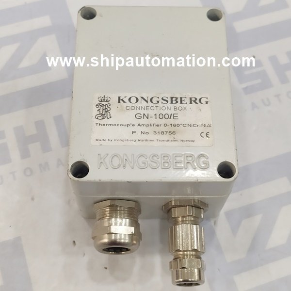 Kongsberg GN-100/E Thermocouple Amplifier (Part No.: 318756)