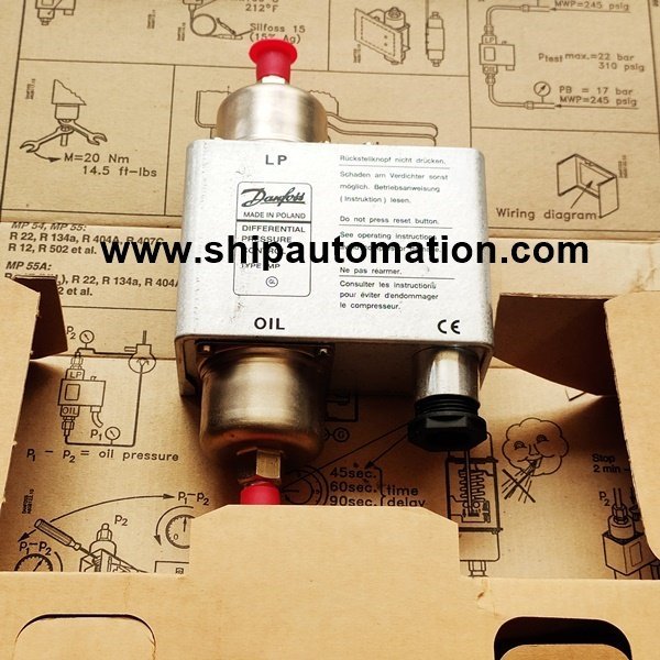 Danfoss MP55 Differential Pressure switch
